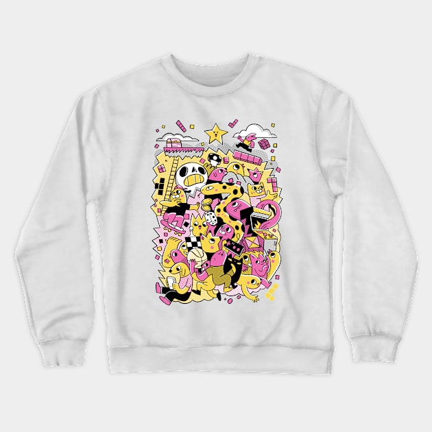 Fun & Games Crewneck Sweatshirt by geolaw